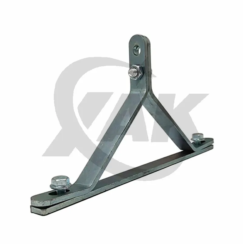 Overhead aluminum lifting travelling crane system rail profiles  Wire Brackets XAK
