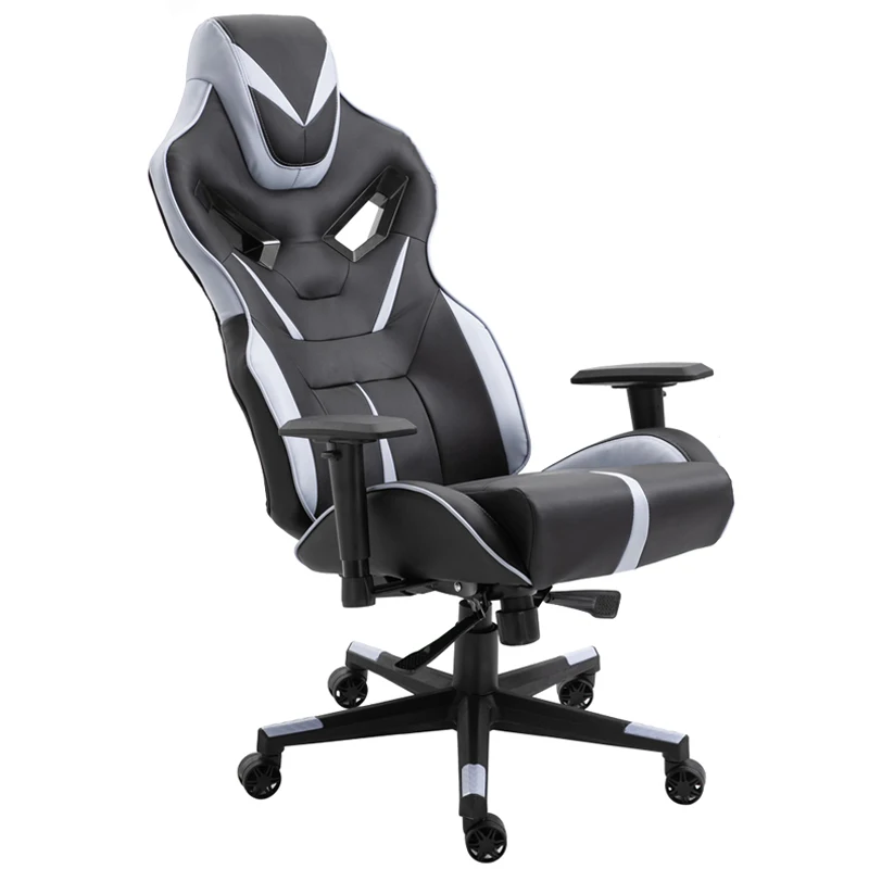 Modern China Manufacture PU Leather Chair Adjustable Height Ergonomic Office Chair Swivel Home Office Chair