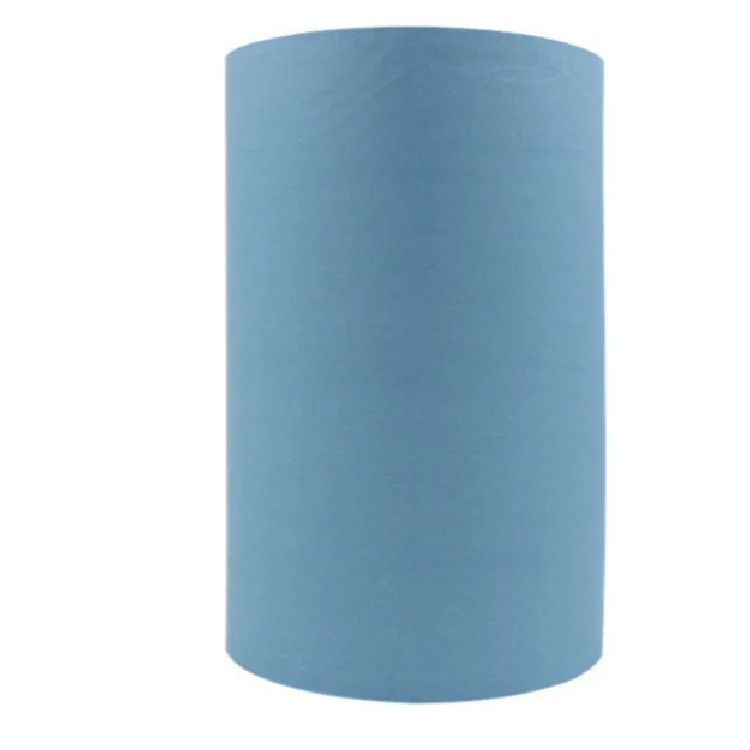 Small Roll Non Woven Thermalbond Black Gum Stay Fabric Nonwoven For Clean