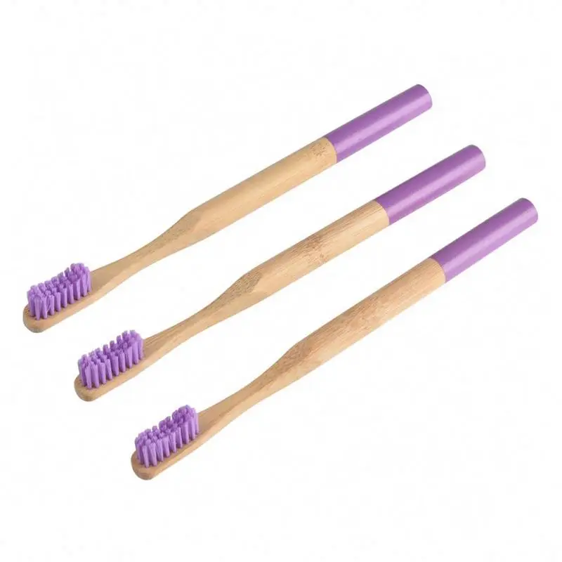 Tingsheng toothbrush bamboo natural family pack wholesale bamboo toothbrush 100 biodegradable