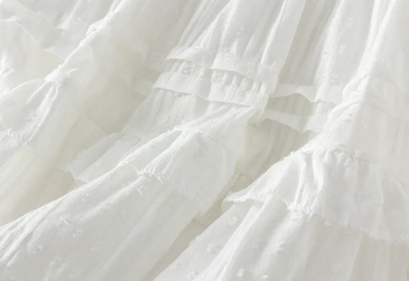 S0479X     Fashionable and popular sweet white half-length female summer ballet short cake tutu skirt