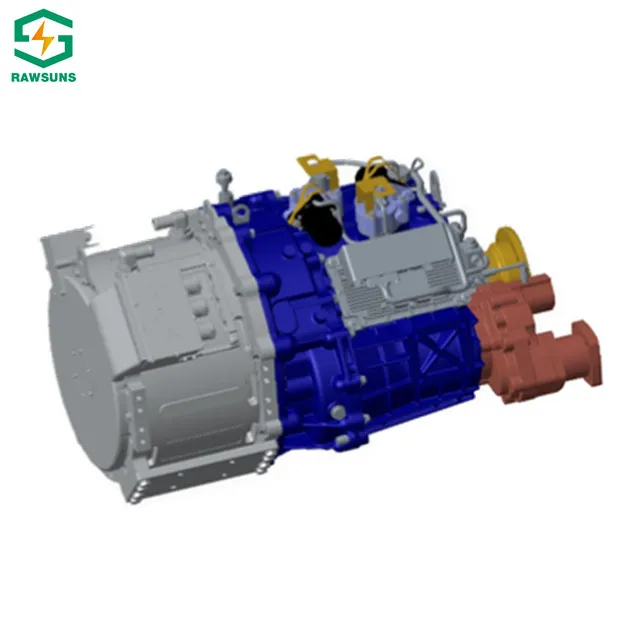 Автомобильный Электрический двигателя 150/250 кВт RAD12000 за 25 тонн тяжелых грузовиков 576V 150kw 250kw 100kw 80kw 60kw