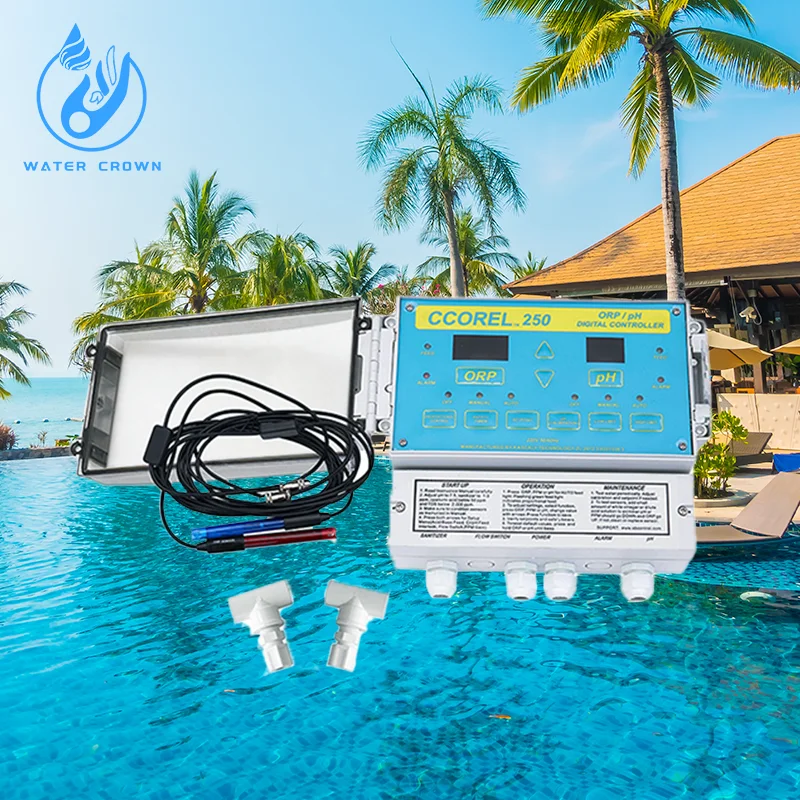 Newly designed drinking water monitoring and swimming pool water quality detector water crown
