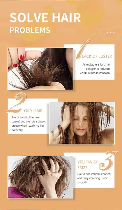 Rosemary Ginger Seaweed Smoothing Dry Argan Oil Coconut Nourishing Moisture Portable Repair Hair Mask