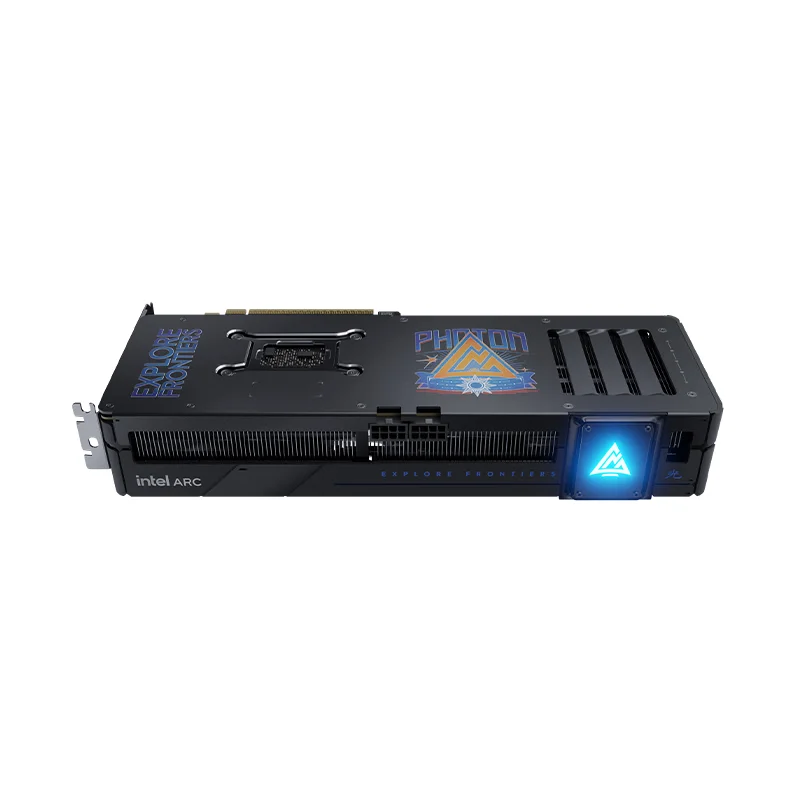 Новый Gunnir Intel Arc B580 Фотон 12 г 2850 МГц GDDR6 OC игровая видеокарта дизайн для редактирования видео Настольная компьютерная