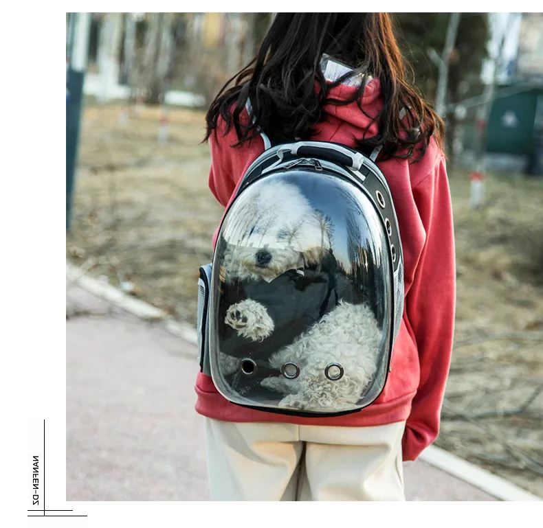 
Extensible Pet Transparent bubble backpack pet carriers, breathable pet travel bag,Bubble Backpack Carrier 