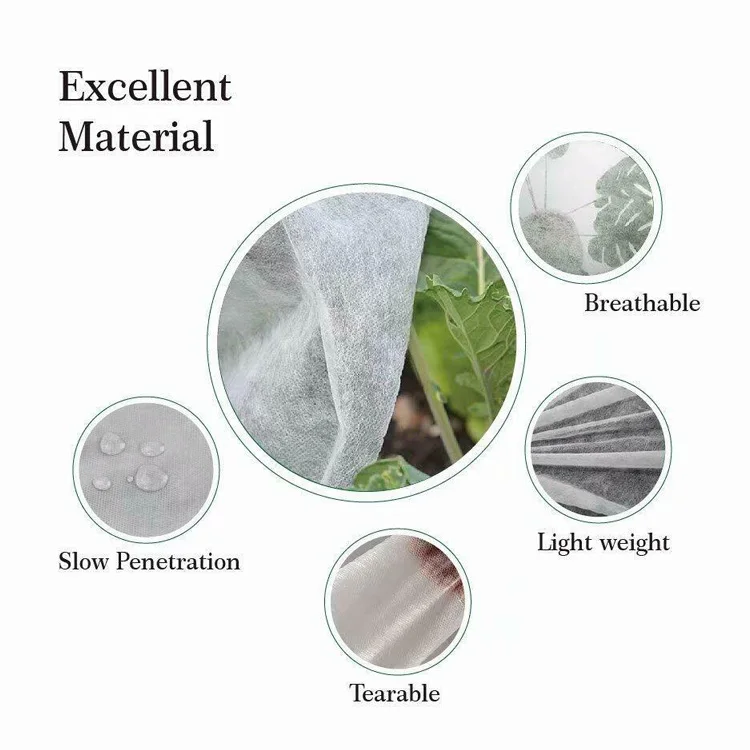 China Manufacture Agfabric Row Cover Plant Frost Protection agricultural garden non woven fabric with UV