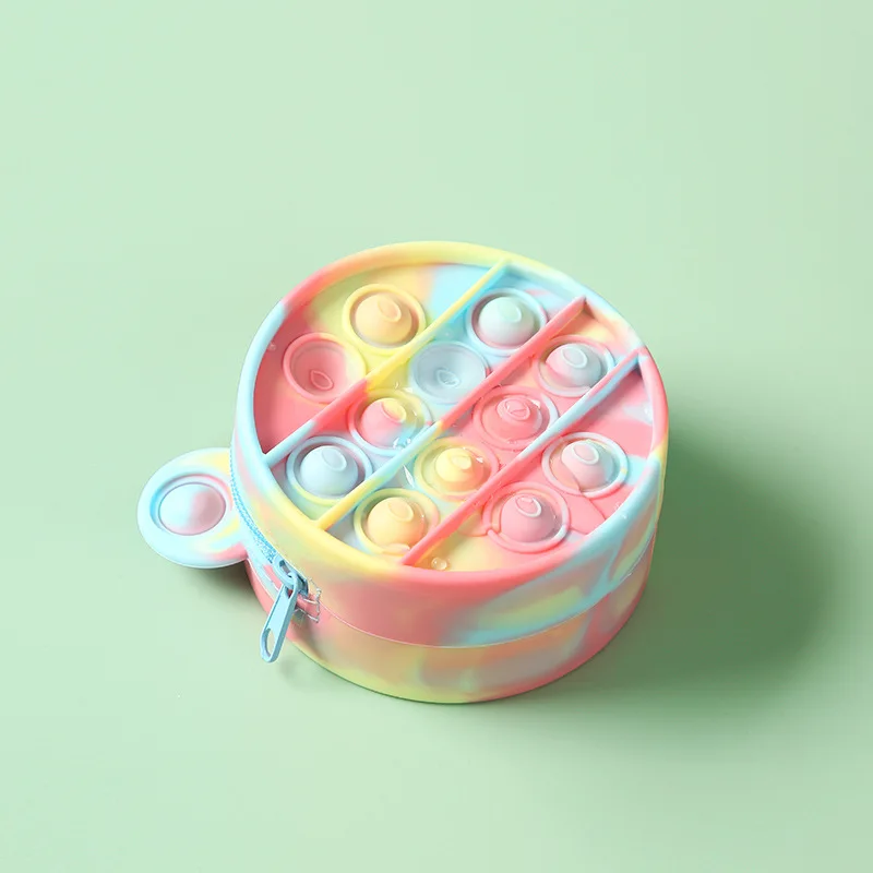 Silicone zero wallet pinch pinch music puzzle decompression toys wholesale Mickey collection bag rat - killing pioneer bag