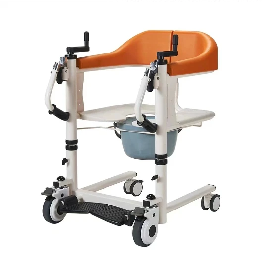 Disabled Wheelchairs With Movable Toilets to Promote the Development of Elderly Wheelchairs--Factory Direct Sales of Wheelchairs