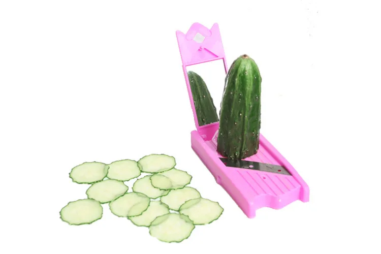 Cucumber Beauty Slicer with mirror Detachable fruit peeler Cucumber slicer Hand handy facial mask