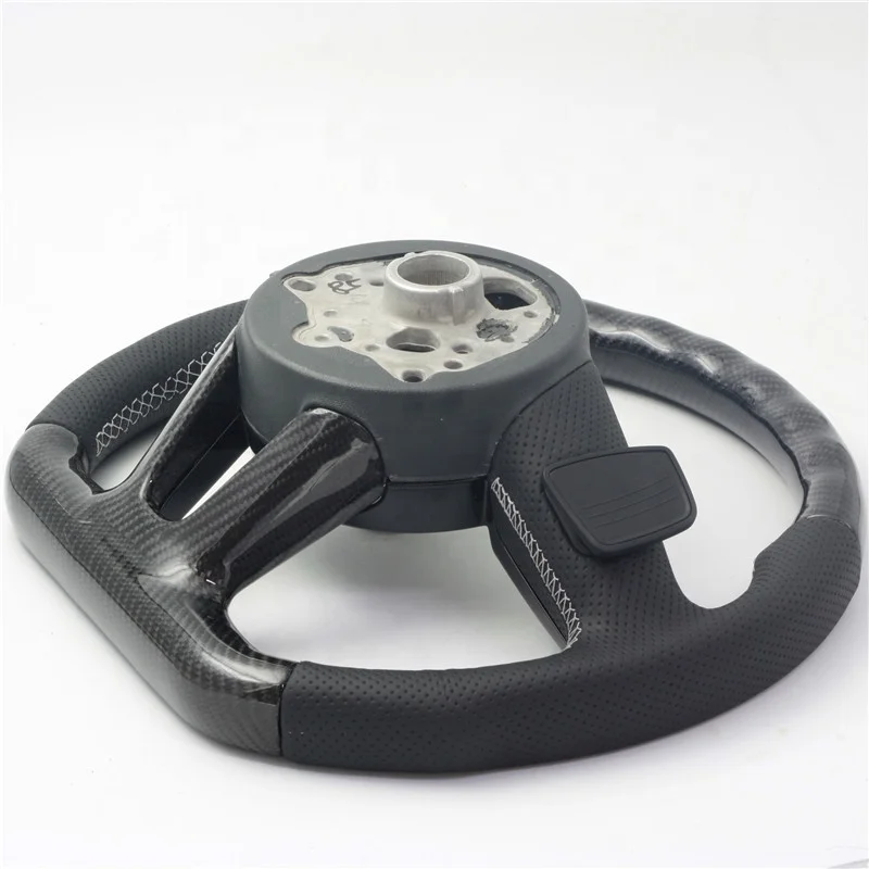 AUTO RACING CAR STEERING WHEEL FOR Audi A4L A5 A6L A8  A3 CARBON FIBER STEERING WHEEL CUSTOMIZED
