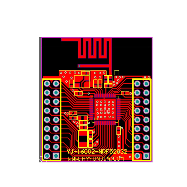 Holyiot Nrf52832 Module Blue Tooth Beacon Ibeacon Rf Transceiver Ble4.0/4.2/5.0 High Quality Usb Test Board Kit