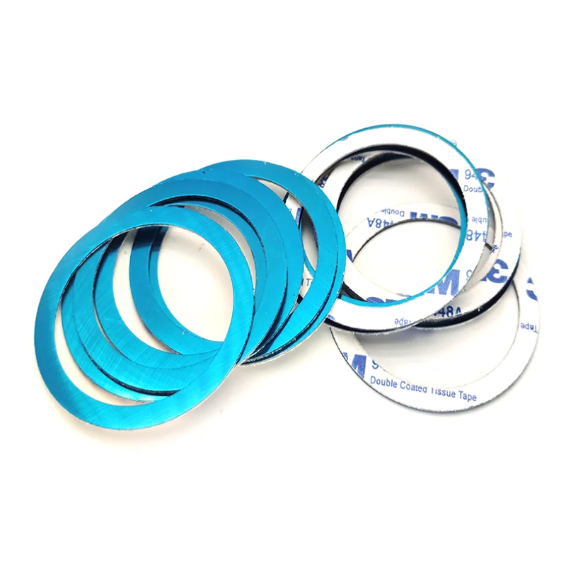 Магнитные беспроводные зарядные клеящиеся металлические кольца с 3M наклейкой для зарядного устройства Magsafe