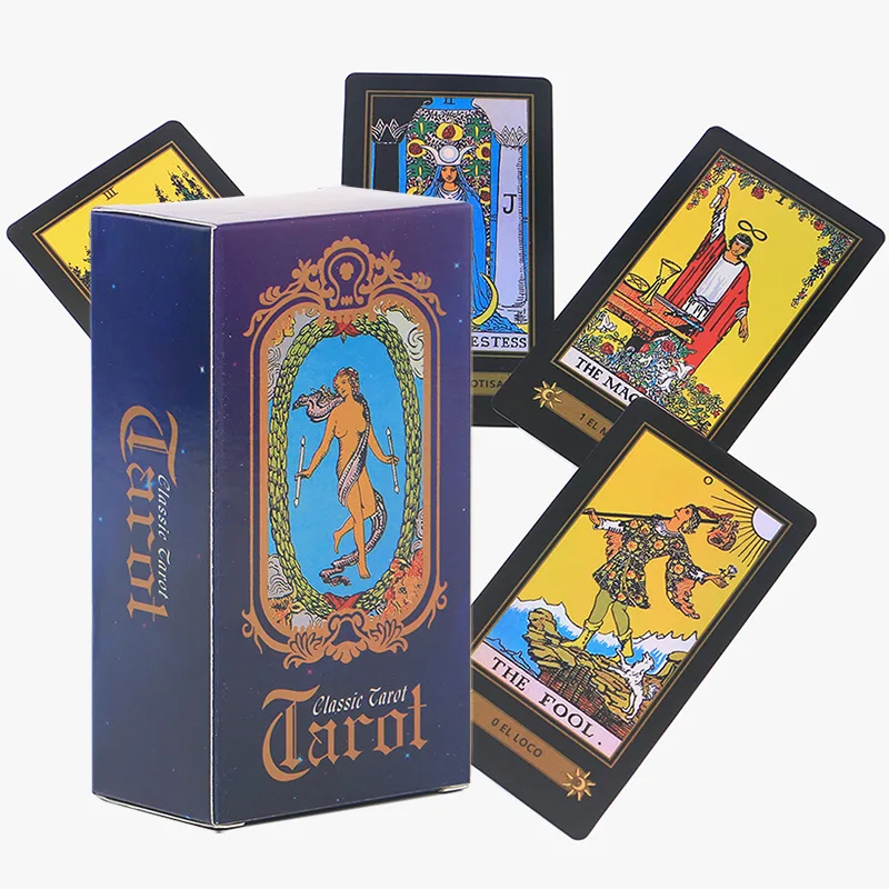 Manufacture Printing Tarrot Oracle Cards Tarot Cards Printing Set With Guide Book For Sale