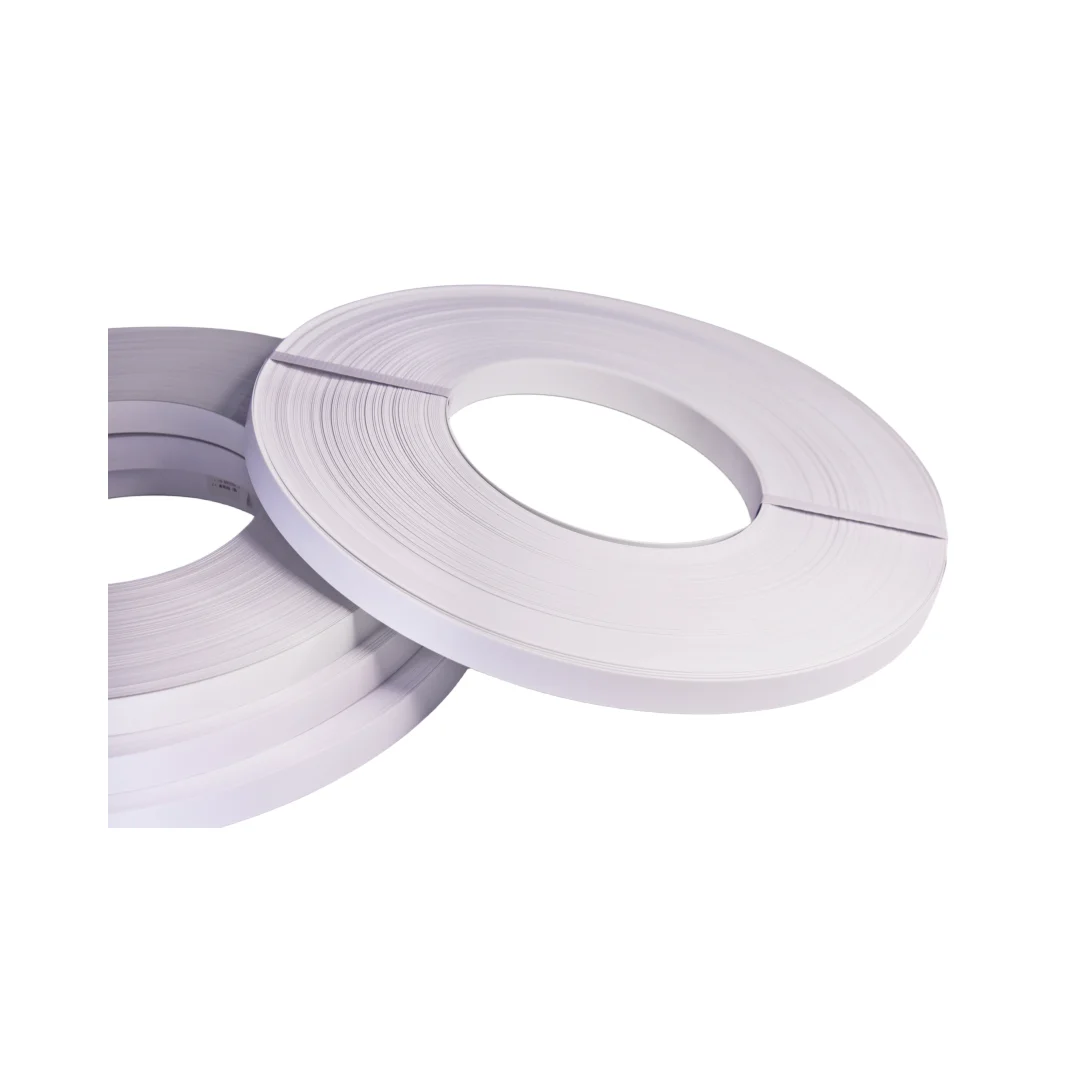 High quality PVC white edge banding for trimming of furniture fittings