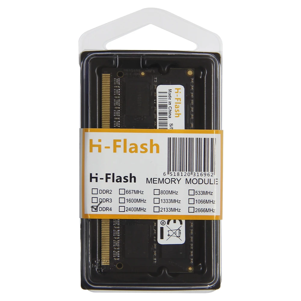 Memory-chip Fast speed Notebook Ram DDR3 DDR4 2GB 4GB 1333Mhz 1600Mhz 8GB 16GB Factory laptop 2133Mhz 2400Mhz