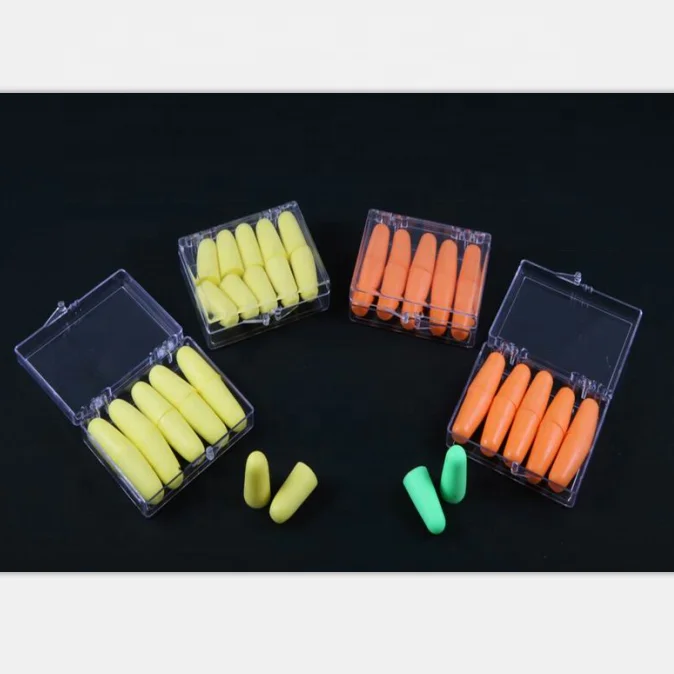 PU foam bullet ear plug with high noise-cancellation