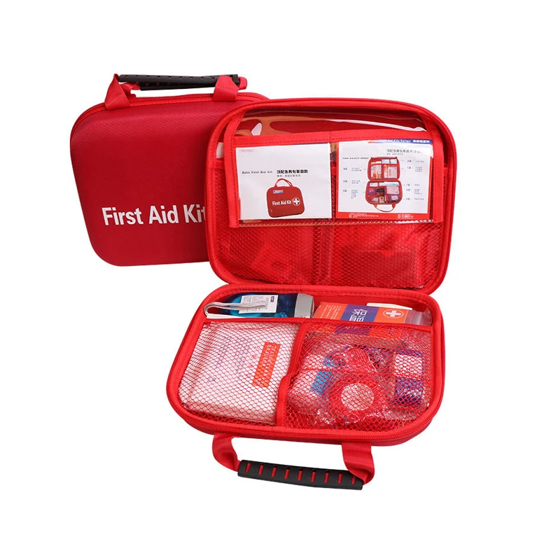
Custom Mini Empty Box Medical Emergency Kid Fashion Travel Nylon Eva First Aid Kit Bag 