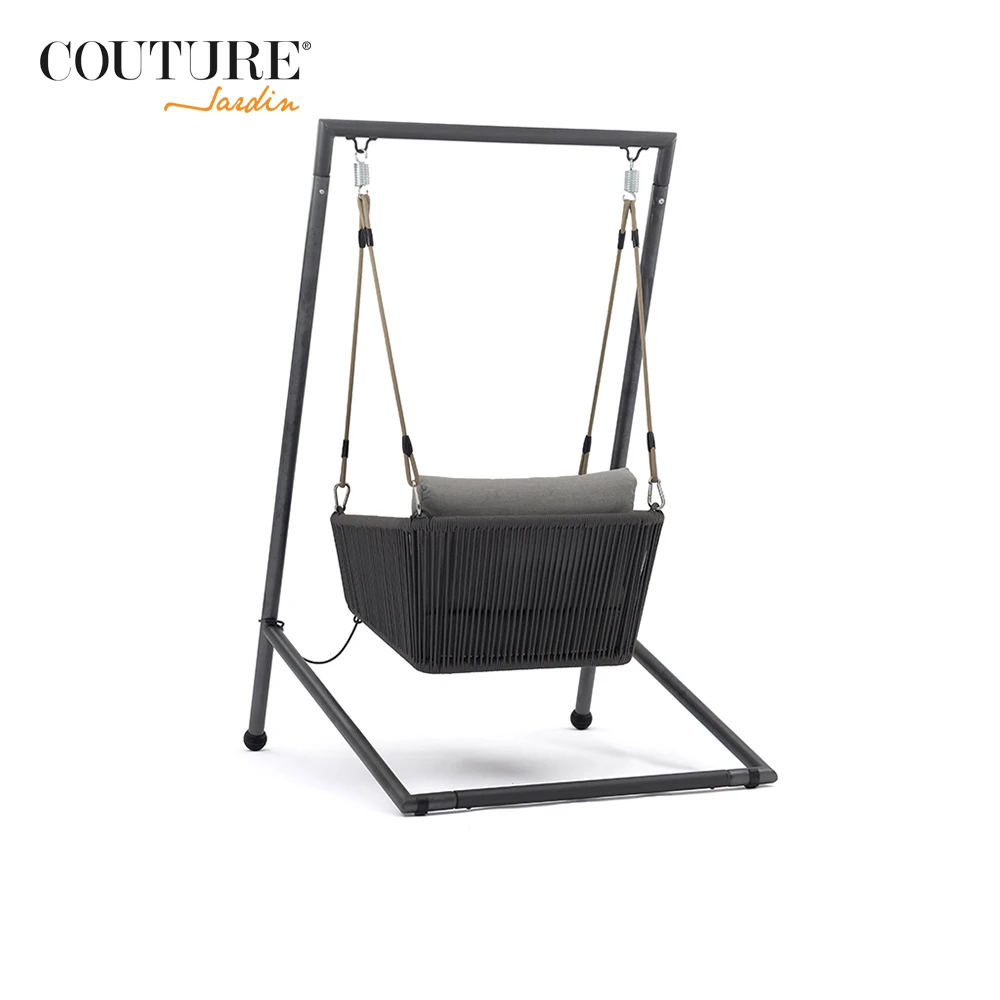 Couture High Quality Outdoor Rattan Furniture,Garden Swing Chair Outdoor Furniture,Cushioned Patio Swing
