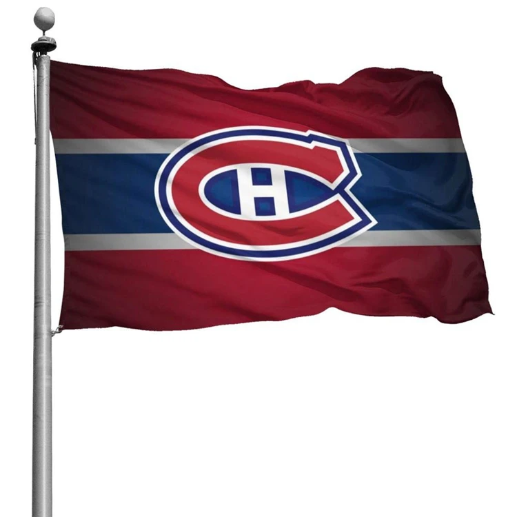 100%Polyester NHL Montreal Canadiens Flag and Banner
