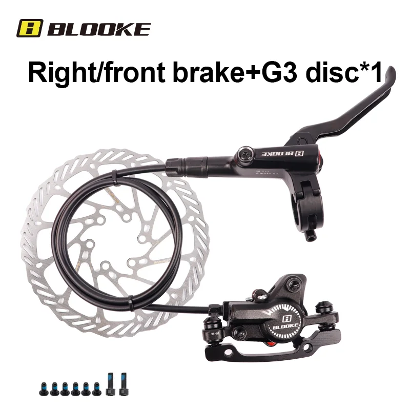  Bicycle Accessories BLOOKE BM510 MT200 Brake Set Alloy Oil Disc Mountain Bikes