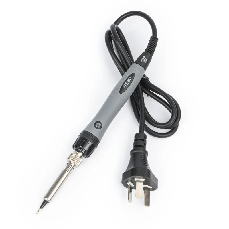 LK360-A Electric Welding Iron Pen Ceramic Heater Portable Soldering Irons Welder with Stainless Steel Sleeve for PCB Rework 60W
