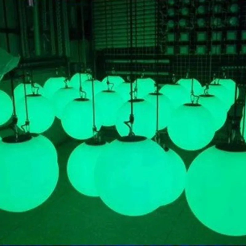 
New Design Kinetic Lighting,Fixture DMX512 Control Motor Winch LED Sphere Ball Light Manufacturer 