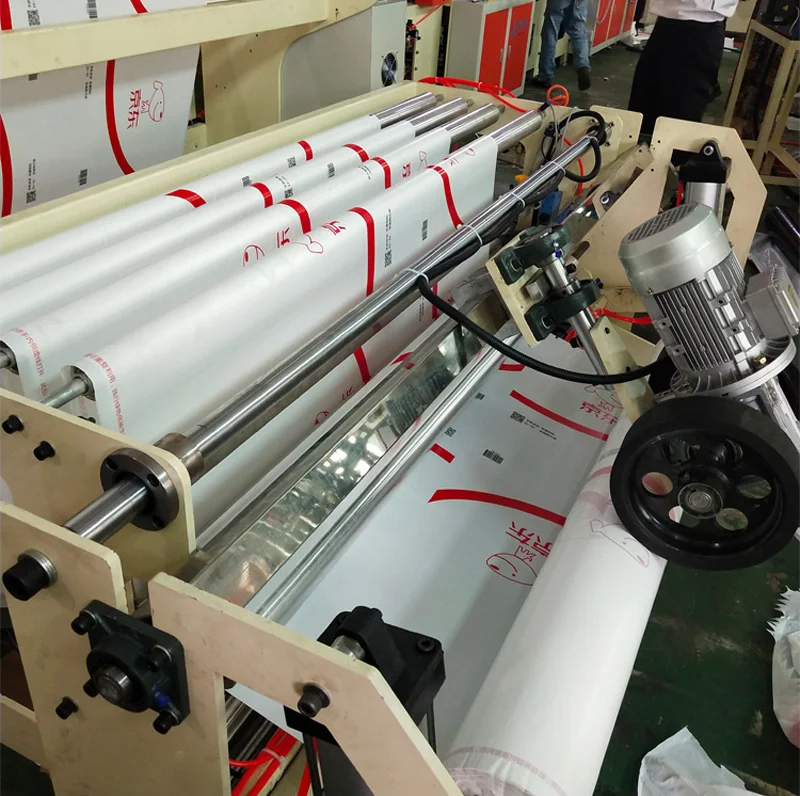 Dexinda Automatic Plastic Courier Bag Packaging Pla Material Making Machine For Express