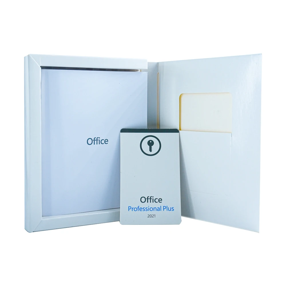 Оригинальный чехол для ключей Office 2021 Pro Plus 1 шт. во всем мире 100% профессиональная онлайн Активация плюс гарантия хватает на