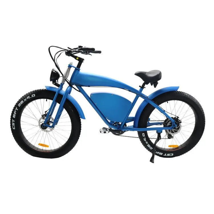 High Quality Aluminium Alloy Retro Electric Bike 500W Mountain Electric Bicycle