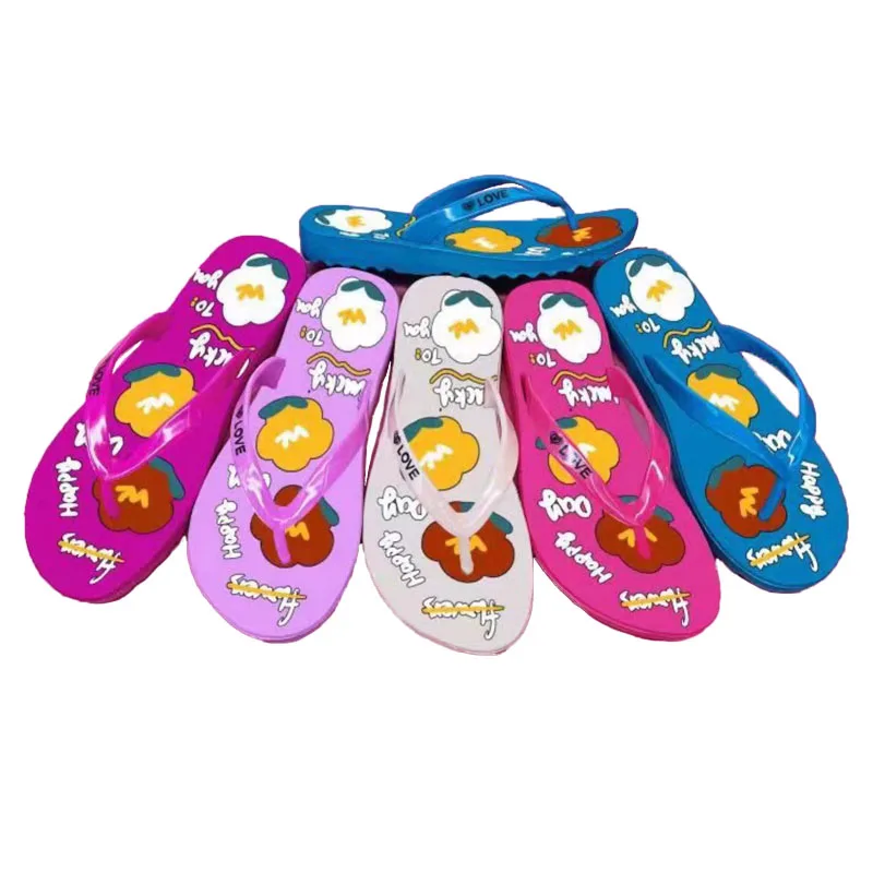 Wholesale Lightweight EVA Insole Kids Flip-Flops Summer Open Toe Anti-Slip Slippers Breathable with Spring & Fall Features
