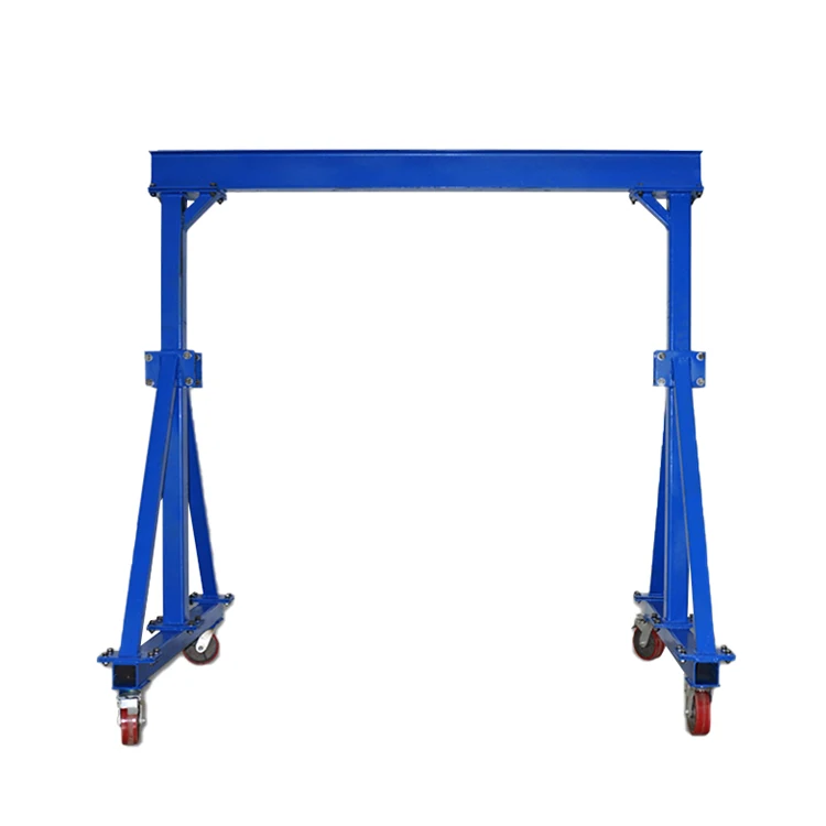 1 2 3 5 ton portable mobile aluminium portable mini gantry crane