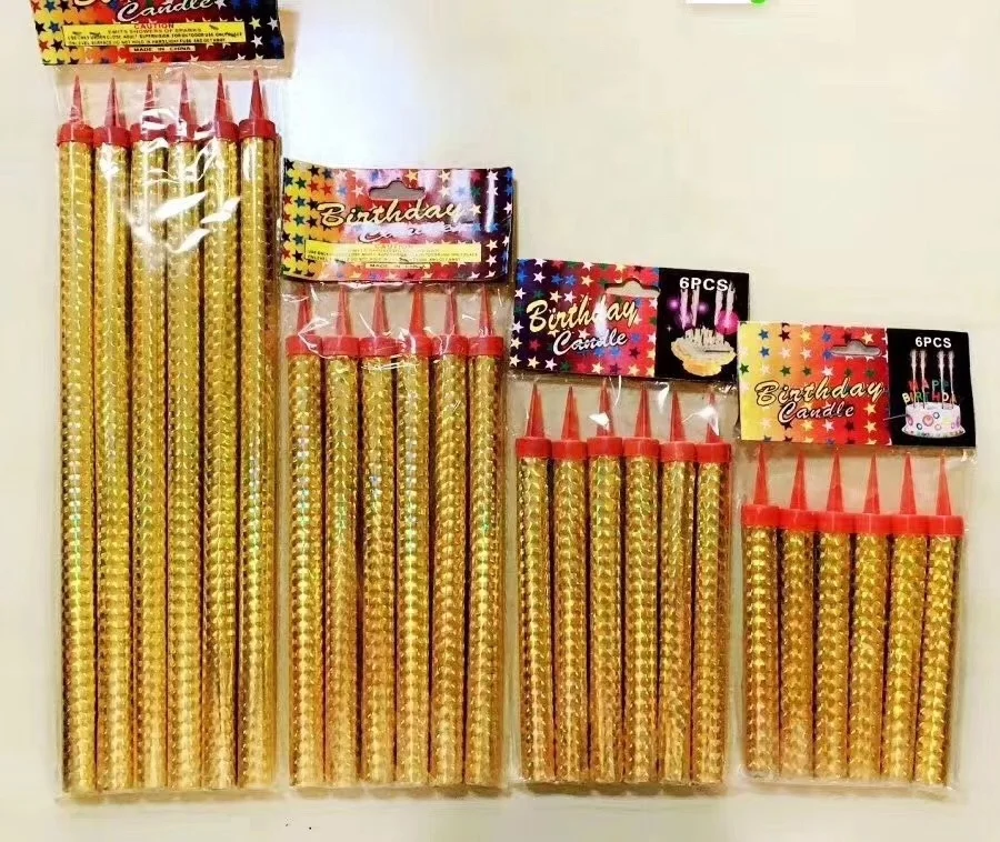 20cm35s Indoor cold flame best birthday party cake sparkler candle ice stage fountain fireworks