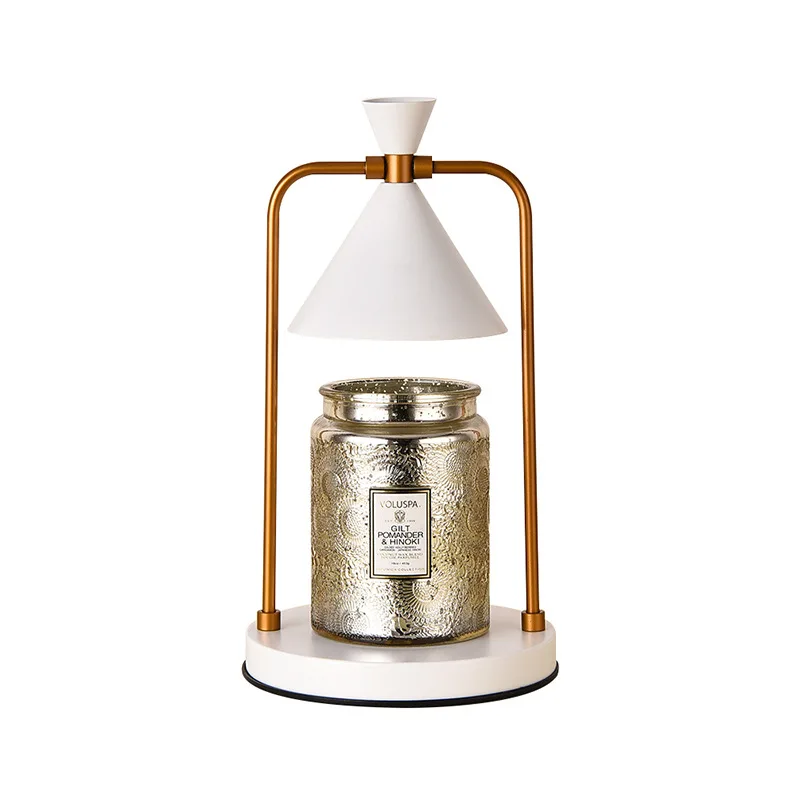 Vintage Style Amazon Top Factory Direct Sale Melting Wax Incense Burner Electric Candle Warmer Lamp Desk Lamp Bedroom Aroma Lamp
