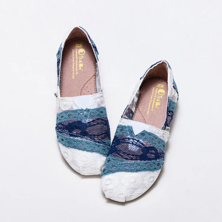 2020 Wholesale China Manufacturer Plain Sneakers Men Blue Canvas Shoes