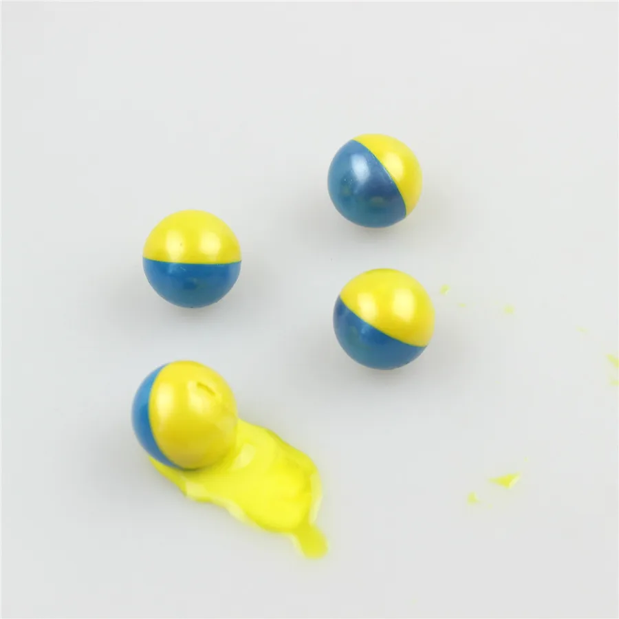 Hot selling shooting Game Factory Wholesales OEM 0.5 Caliber OEM CS Paintable Balls Paintable Bullet