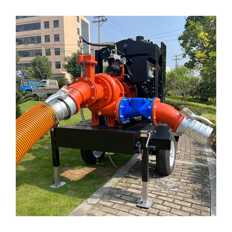 GXD Series Diesel Engine Vacuum-Assisted Priming Dry Suction Irrigation Water Pump Diesel Engine Water Centrifugal Pump