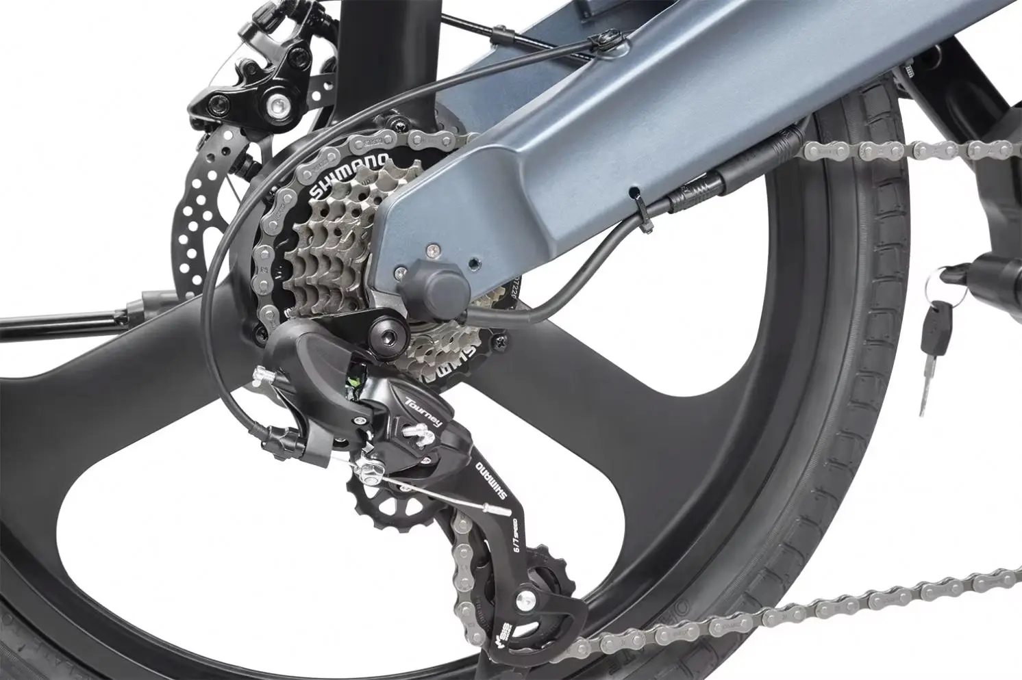 DYU T1 EU US STOCK Folding Fast Electric Dirt Bike Mountain City Road Bicycle E Bike