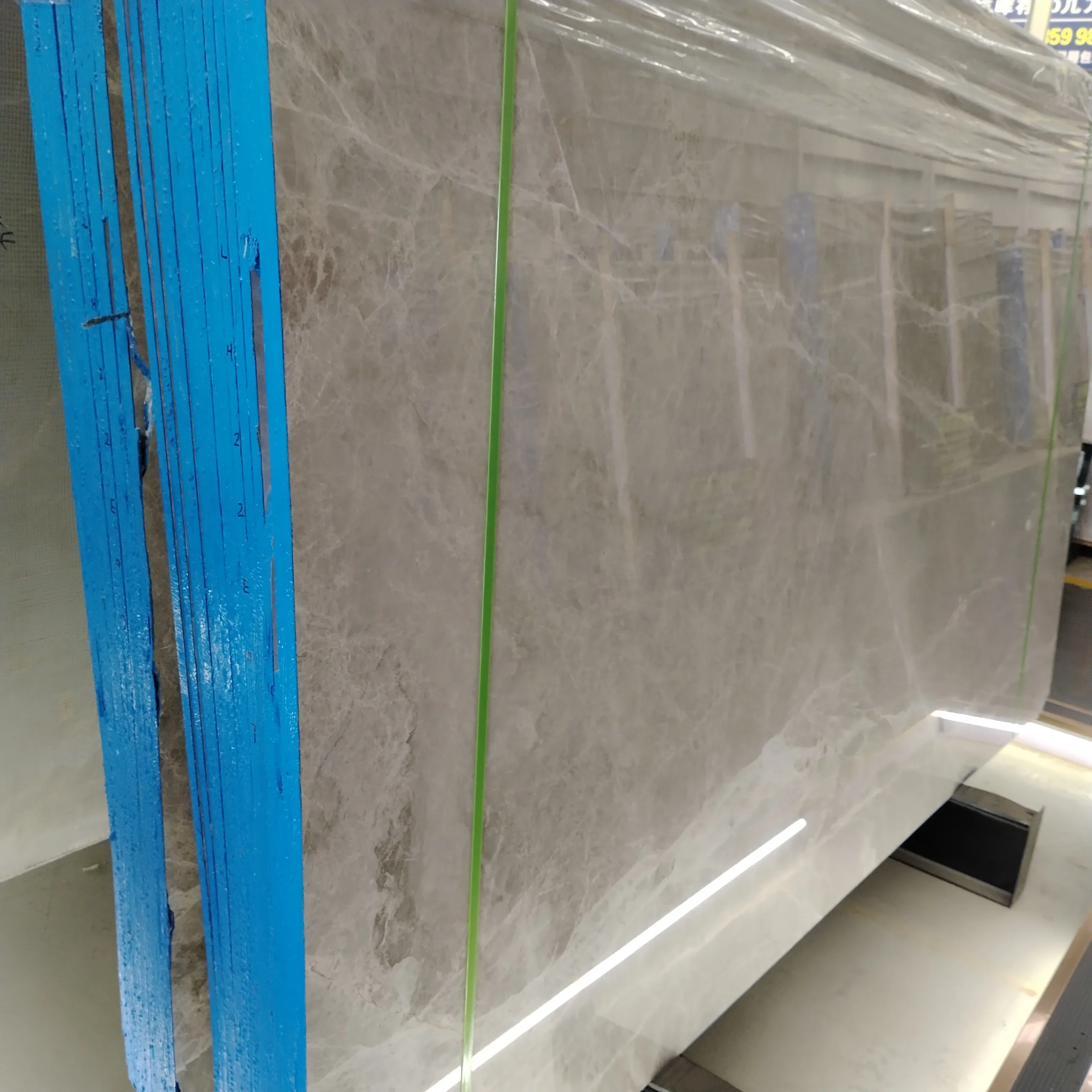 Good Catch Low Price Factory Supply New Cloud Dora Ash Marble Slab On Special Discount For Administration Building Wall Tile