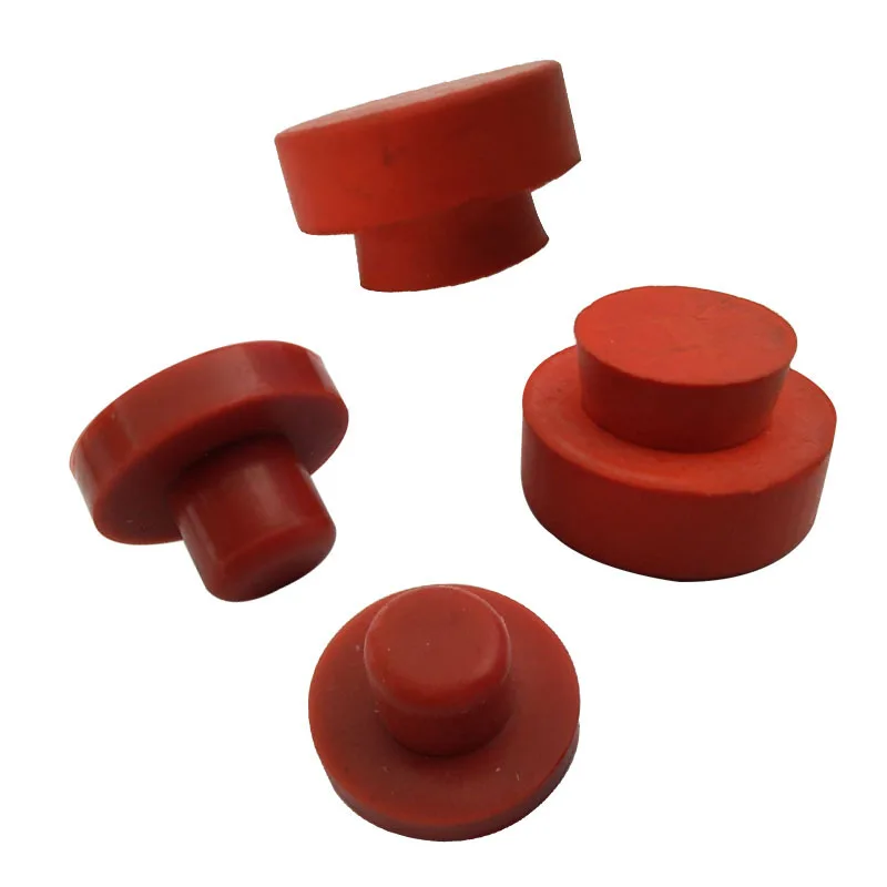 custom mold rubber seals parts silicone rubber plug rubber stopper