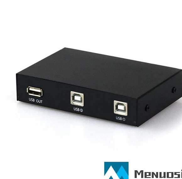 USB Sharing Share Switch Box Hub 2 Ports PC Computer Scanner Printer Manual