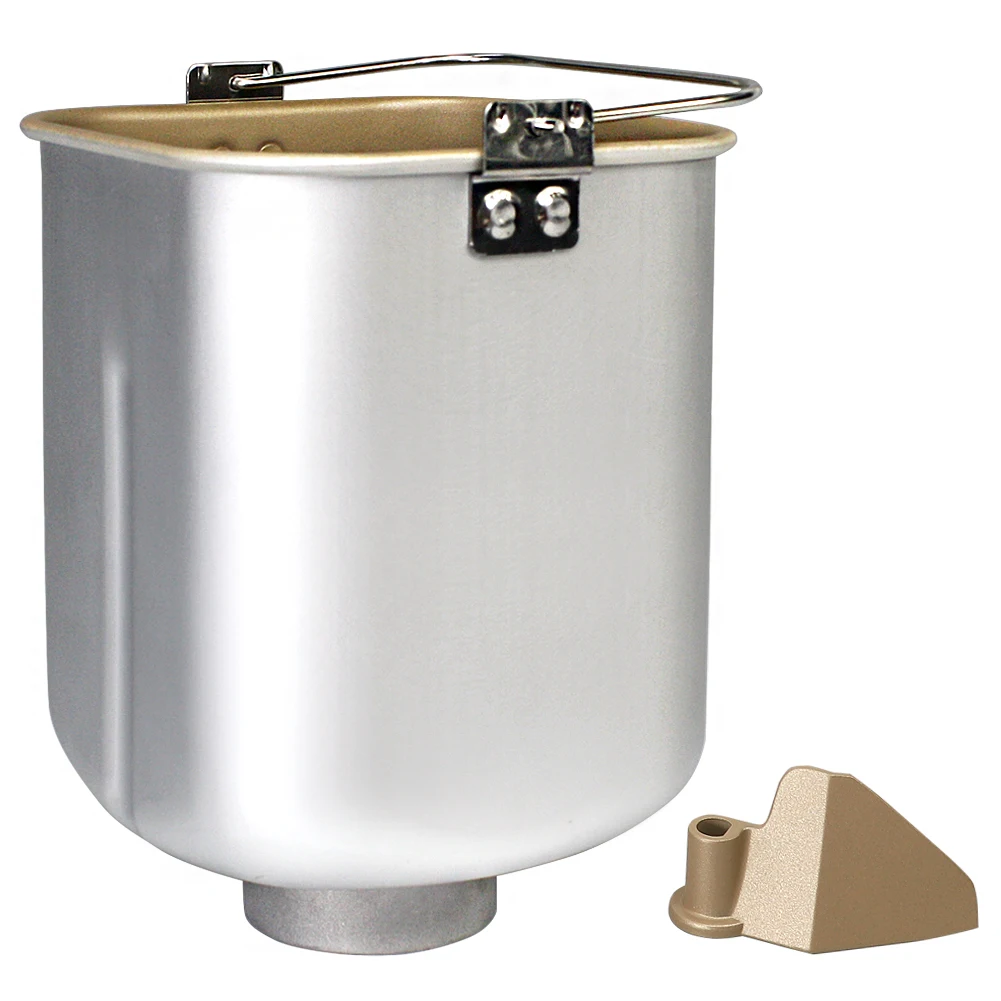 KITCHENARM Non-Stick Bread Gold Pan With Kneading Paddle For Kitchen Arm 2LB Vertical Bread Maker1