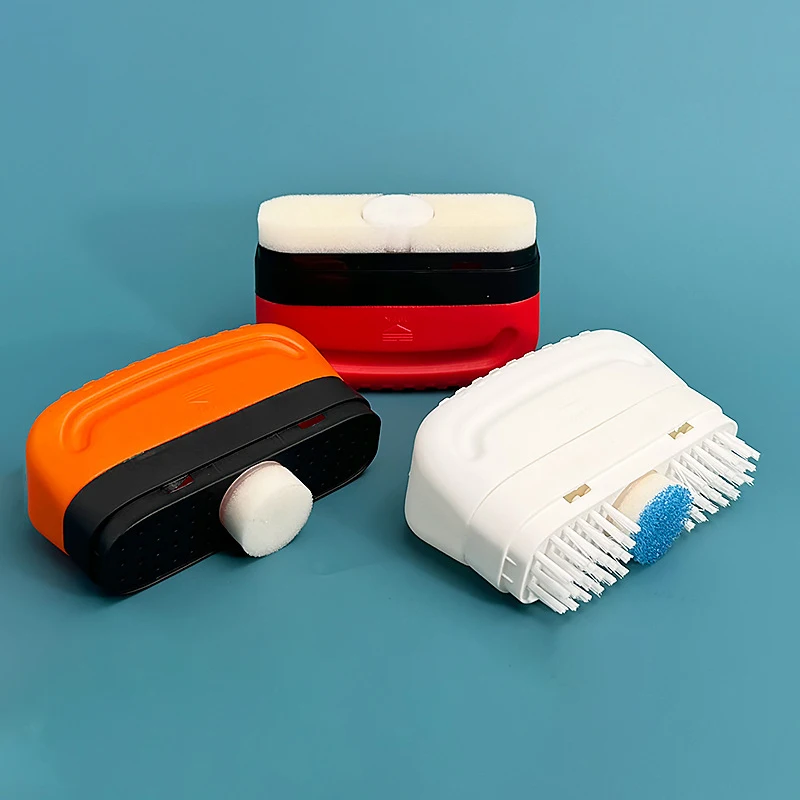 Wholesale Empty Plastic PE White Shoe Oil Bottle Eco-friendly Shoe Polish Cream Bottle For Sale