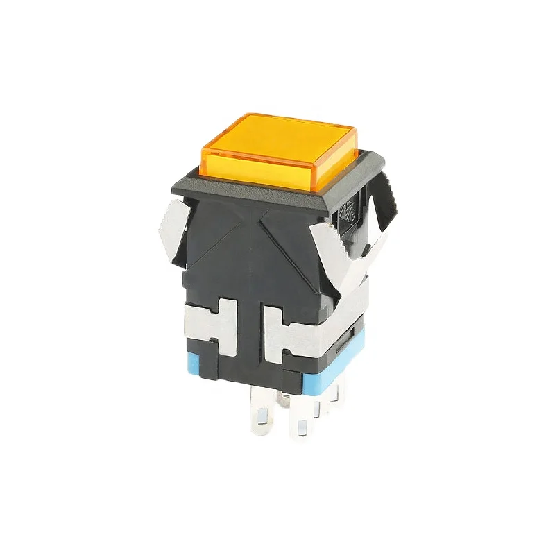 push button micro switch push button switch 220v momentary square panel mounting