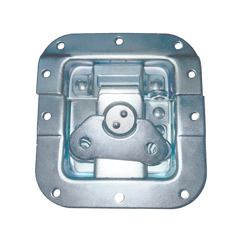 flight case hardware ;Medium Recessed butterfly latch with automatic lock