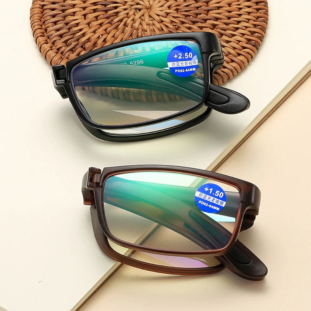 New arrivals fold eyeglasses anti blue light reading glasses vogue men eyewear ladies blue glasses filtering glasses
