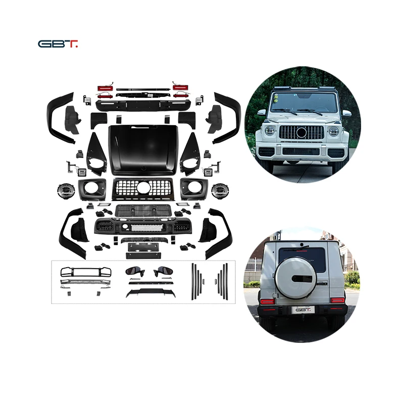GBT Factories Instant 1991-2017 Mercedes W463G Wagon Body Kit Wide Car Modification Parts For Benz G Class Upgrade amg Model