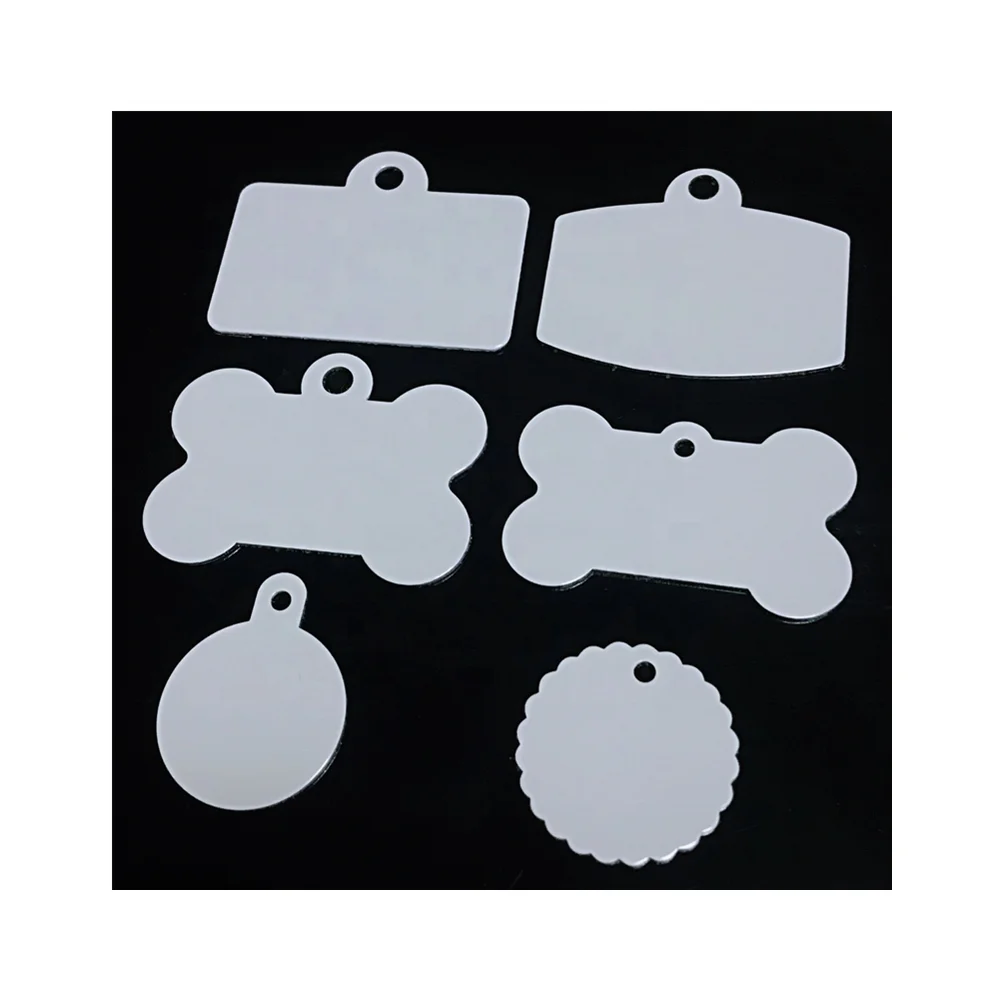 
custom personalized wholesale cheap metal necklace Aluminum sublimation blank army military dogtag dog tag 