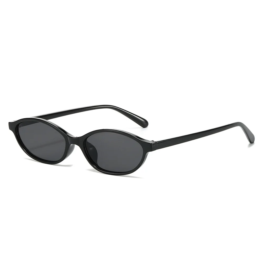 oval thin frame hot sales vintage retro style uv400 student adult round colorful unisex fashion sunglasses for sale