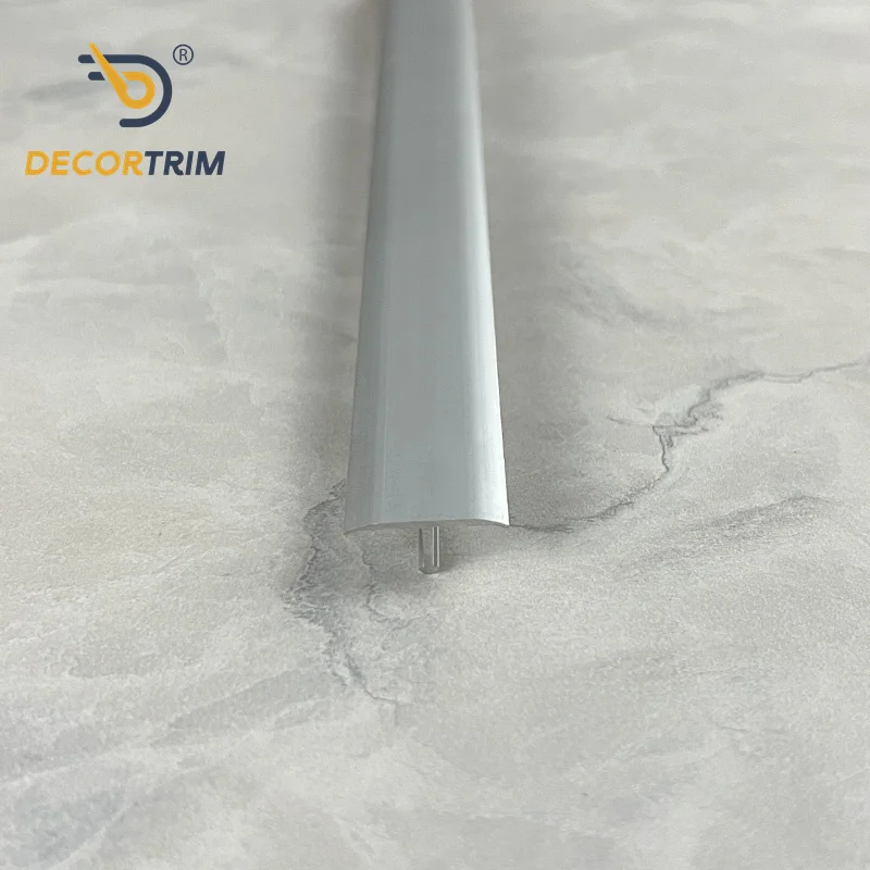 Prolink Metal Factory Free Sample Aluminum Profile Aluminium Tile Trim Factory Low Prices Silver for Marble Wall Edges in China
